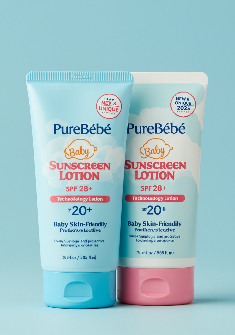 Baby sun scream Lotion